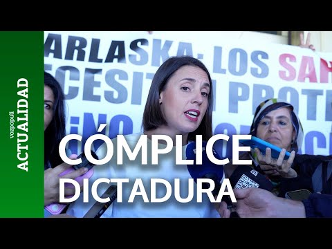 Irene Montero acusa al Gobierno de ser cómplice de la dictadura marroquí