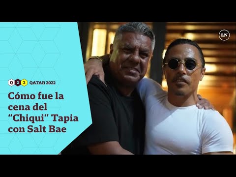 La promesa del Chiqui Tapia a Salt Bae y la reacción del cocinero turco más famoso del mundo