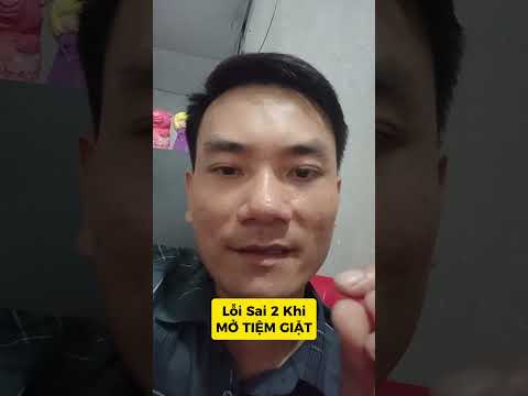Lỗi sai 2 khi mở tiệm giặt