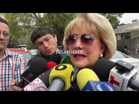 Jacqueline Andere llorando se despide de su gran amiga Tina Galindo