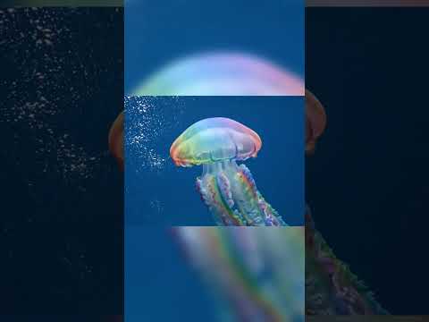 You Won't Believe This Jellyfish Made of RAINBOW SILK! #shorts #shortvideo #youtubeshorts #youtube
