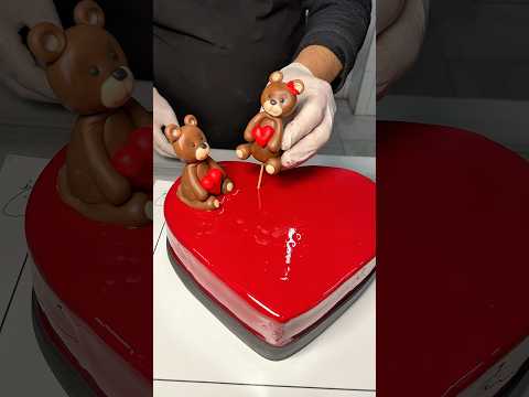 14 Şubat sevgililer günü pastası !! #reklam #sevgililergunu #pastayapımı #shortvideo