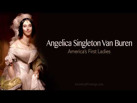 AF-460: Angelica Singleton Van Buren: America’s First Ladies #8