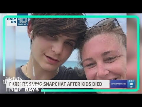 Florida families pursue lawsuit against Snapchat over death of teen sons