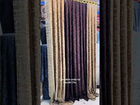 velvet curtains in pakistan #fypシ #interiordesign #homedecor #shorts #viralshorts #windowblinds