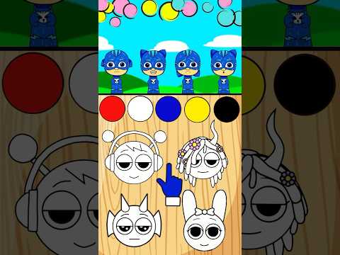 Sprunki Mix colors Challenge#sprunki #animation #funny #games