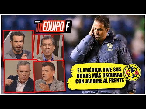 DRAMA del AMÉRICA continúa: Es el PEOR MOMENTO de la HISTORIA DE JARDINE: Peláez dispara | Equipo F