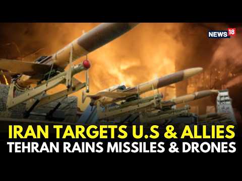 LIVE | Iran Launches Massive Missile & Drone Attack on US Allies | Middle East Tensions Explode