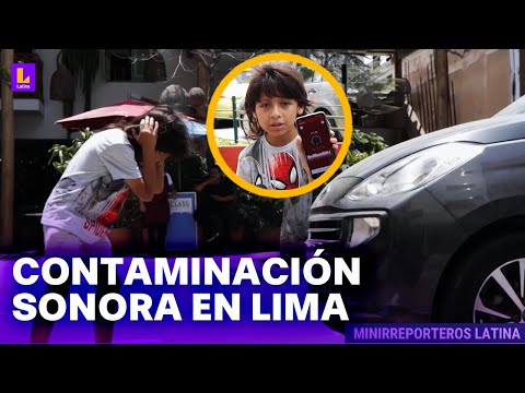 'Minirreporteros latinos': La contaminación sonora en Lima