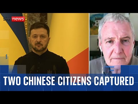 BREAKING: Two Chinese citizens captured during fighting in Ukraine, Zelenskyy says