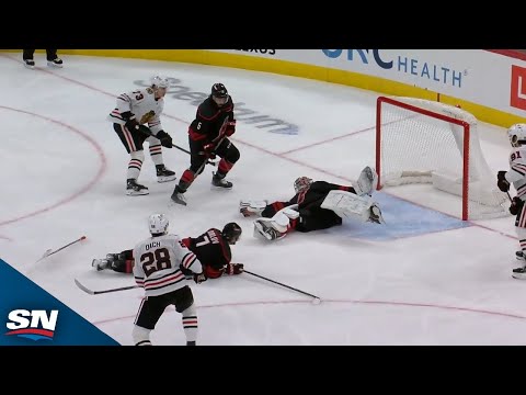Hurricanes Pyotr Kochetkov Bails Himself Out With Desperation Blocker Save