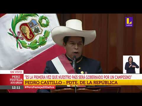 ? Pedro Castillo: Es la primera vez que nuestro país será gobernado por un campesino