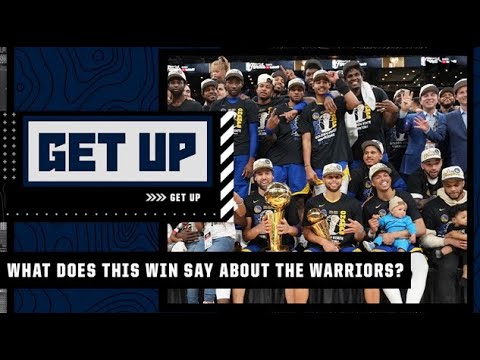 What does this Finals win say about Stephen Curry and the Warriors? | Get Up video clip