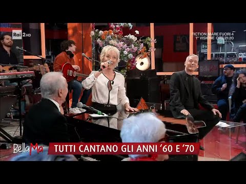 Memo Remigi e Rita Forte cantano "Piazza Grande" - Bellama' 21/02/2024