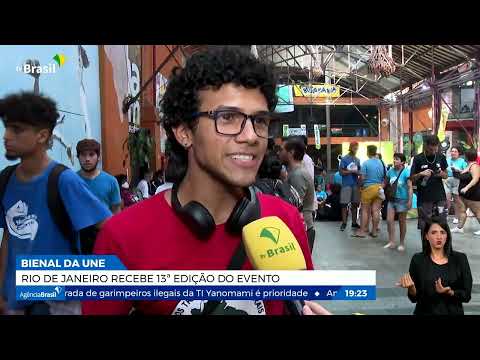 Rio de Janeiro recebe 13ª edição da Bienal da UNE