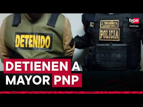Trujillo: detienen a comisario de El Porvenir en flagrancia