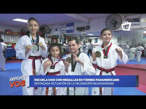 Escuela de taekwondo Choi gana medallas panamericanas