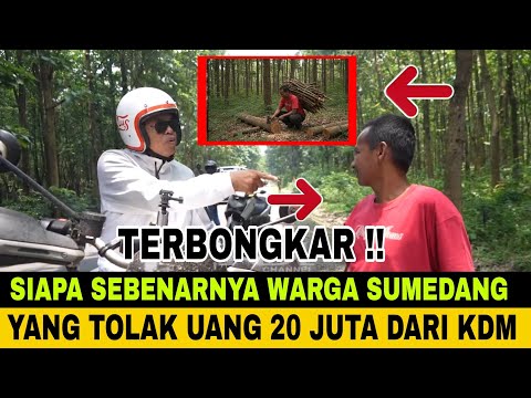 TERBONGKAR ‼️ SIAPA SEBENARNYA WARGA SUMEDANG ?? YANG TOLAK UANG 20 JUTA DARI KDM
