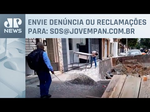 Calçadas complicam vida de quem tem mobilidade reduzida | SOS São Paulo