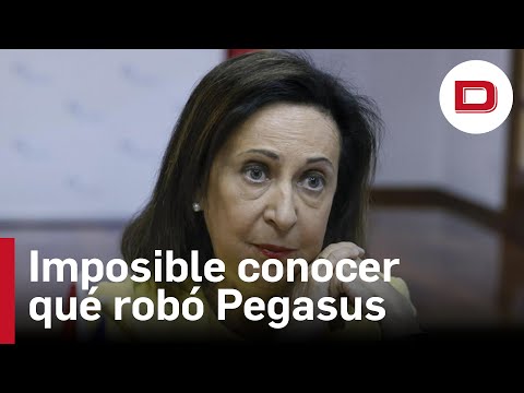 Robles afirma que para el CNI es imposible conocer qué robó Pegasus a Sánchez