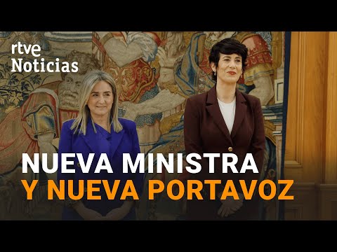 MILAGROS TOLÓN, nueva MINISTRA de EDUCACIÓN, y ELMA SAIZ, nueva PORTAVOZ del GOBIERNO | RTVE