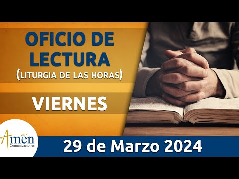 Oficio de Lectura de hoy Viernes 29 Marzo 2024 l Padre Carlos Yepes l Católica l Dios