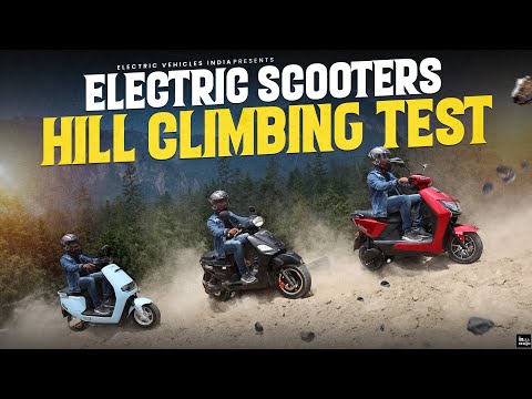 Electric Scooter Hill Climbing Test - Quantum Electric Scooters | Electric Vehicles India