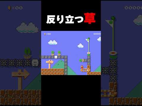 反り立つ壁・・・いや草ｗｗｗ【マリオメーカー２】