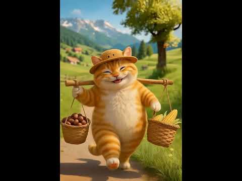 MÈO ĐI BÁN RAU #cute #shortvideo #shortsfeed #shortvideos #shorts #short