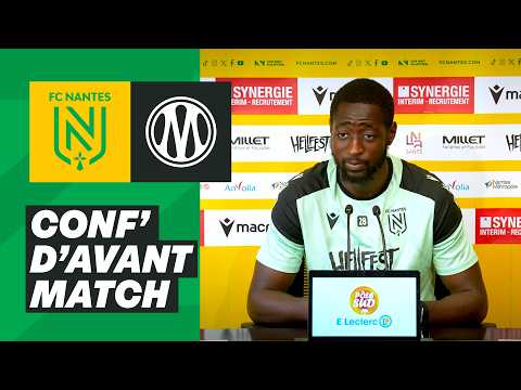 🎥🎙️ [J32] Ibrahima Sissoko avant FC Nantes - OM