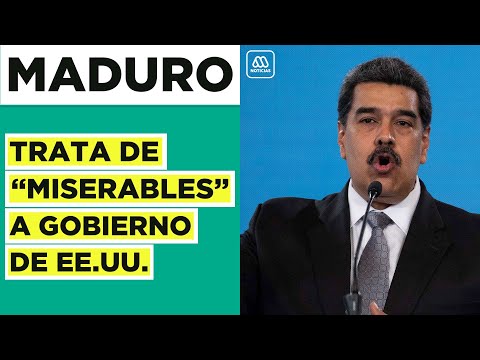 Miserables: Maduro critica decisión de Estados Unidos por vacunas contra Covid-19