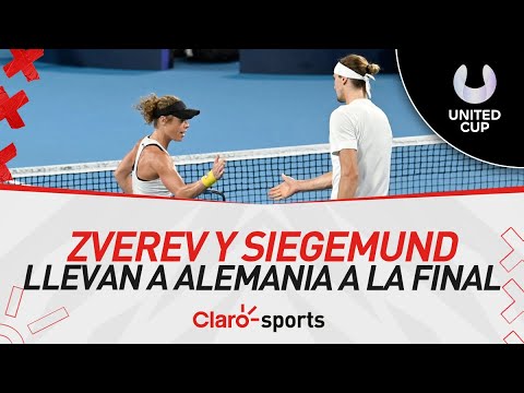 Zverev y Siegemund llevan a Alemania a la final de la United Cup 2024