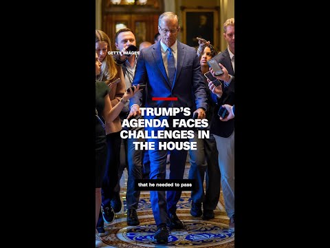 Trump's agenda faces steep challenges in the House