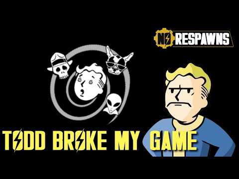Fallout 4 Update - Todd Broke My Game