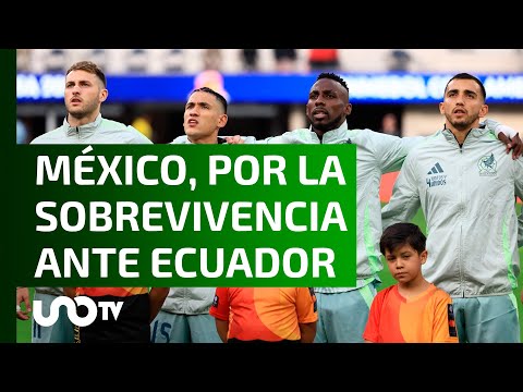 Selección Mexicana, a evitar la catástrofe.