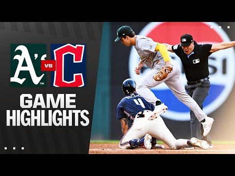 As vs. Guardians Game Highlights (7/18/25) | MLB Highlights