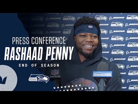 Rashaad Penny Seahawks End of Season Press Conference - January 10 video clip