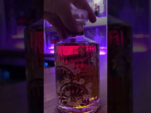 Famous Hibiki Japanese Harmony Whisky and Gin On Qatar Airways A380!