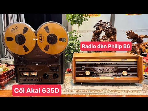 Radio cổ Philips B6, cối AKAI 635D kết hợp như cậu với mợ lh,0967874679