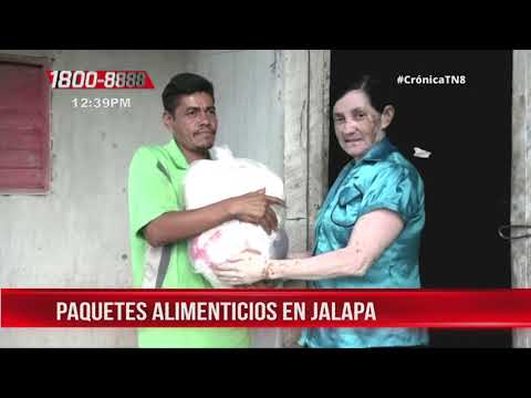 Programa Todos con Voz recibirá paquetes alimenticios en Jalapa - Nicaragua