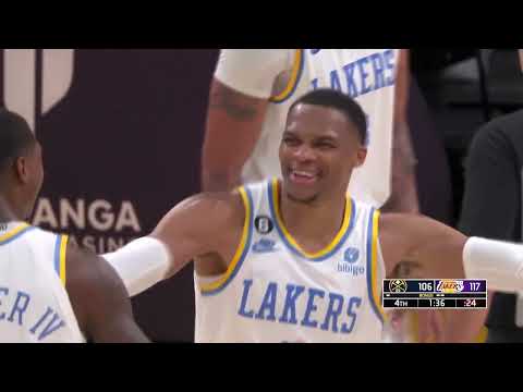 NBA: Lakers win FIRST game of the season! LA Lakers 121-110 Denver Nuggets, Lebron 26 points