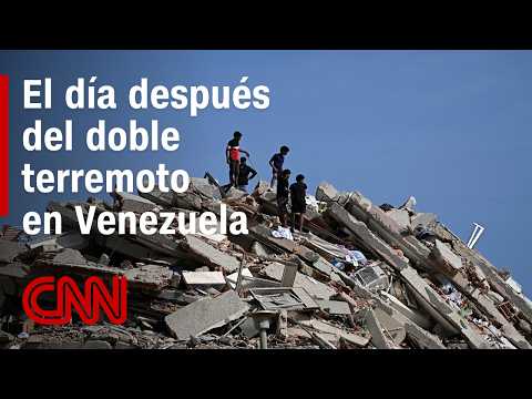 El día después del doble terremoto en Venezuela: imágenes de la destrucción, tareas de rescate y más