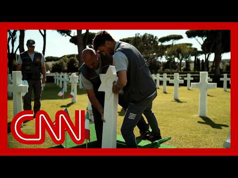 Jewish American soldiers buried in Italy receive proper headstones decades after WWII