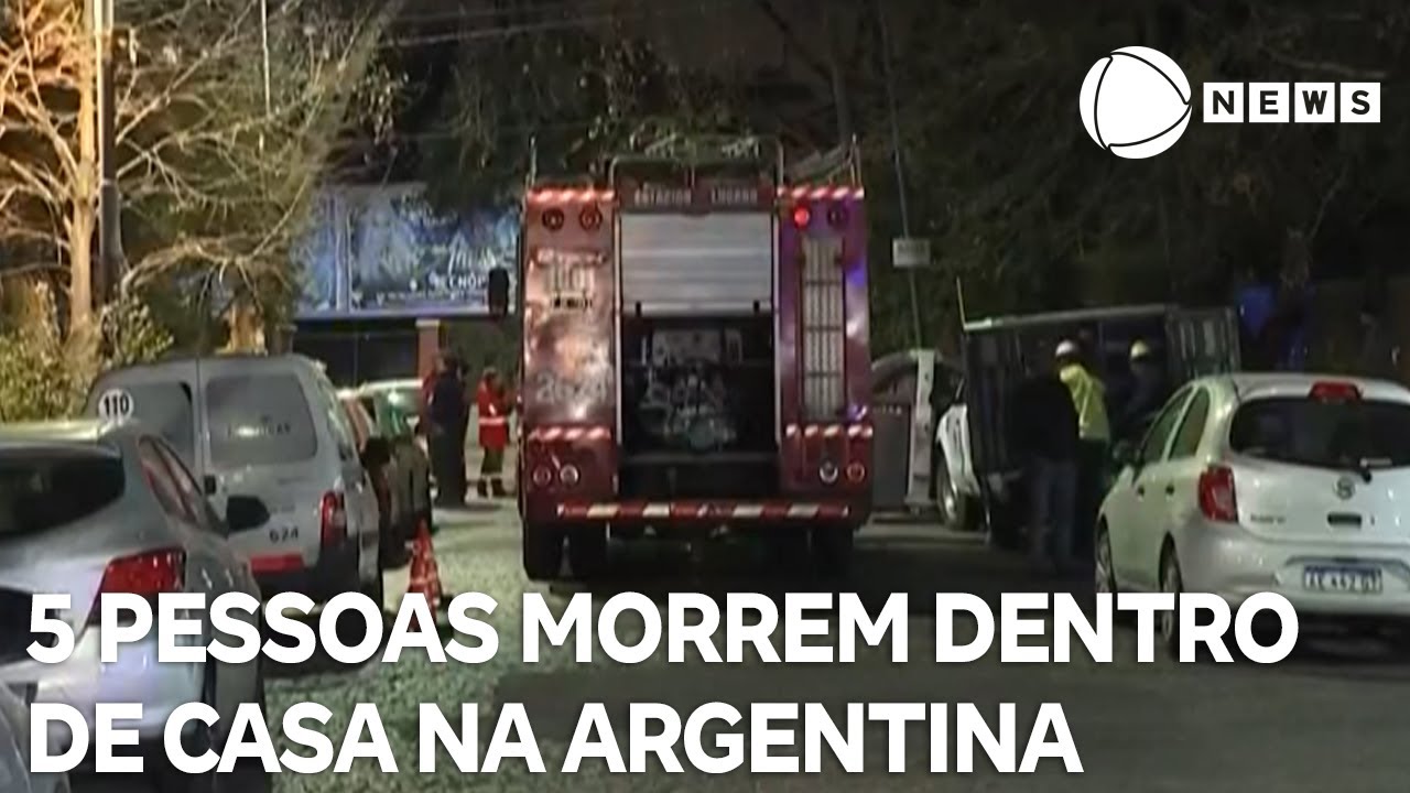 Cinco pessoas são encontradas mortas dentro de casa na Argentina