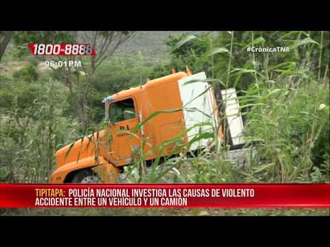 Choque entre camión y vehículo provoca tragedia en la Panamericana Norte – Nicaragua