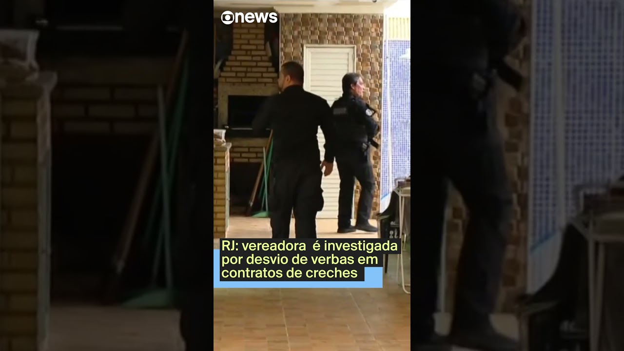 RJ vereadora é investigada por desvio de verbas em contratos de creches TV Online RJ vereadora é investigada por desvio de verbas em contratos de creches