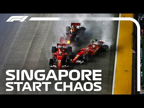 Analysing the Start Chaos | 2017 Singapore Grand Prix