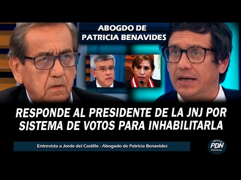 ABOGADO DE PATRICIA BENAVIDES VS JAIME CHINCHA: RESPONDE AL PRESIDENTE DE LA JNJ SISTEMA DE VOTOS