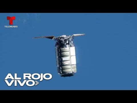 EN VIVO: La nave de carga Cygnus se acopla a la Estación Espacial Internacional | Al Rojo Vivo
