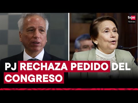 Inés Tello y Aldo Vásquez: Rechazan pedido de Congreso para suspender proceso contra inhabilitación